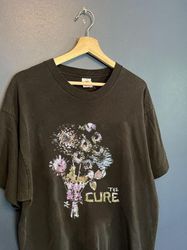 flowers - the cure band aesthetic shirt, vintage the cure band shirt, the cure band 90s rock band tee, the cure band con