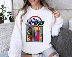 Vintage The Strokes Shirt, The Strokes Vintage Shirt Made In USA, Gift Music Lovers, Rock Band Sweatshirt, Strokes shirt