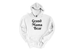 Grand Mama Bear Hoodie, Grandma Hoodie,  Grandma Gift, Football Grandma Shirt, Grandma Sweatshirt, Nana Hoodie, Gift for