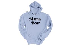 Mama Bear Hoodie, Mom Shirt, Mom Hoodie, Mom Gift, Football Mom Hoodie, Mom Sweatshirt, Sports Mom Hoodie, Fun Mom Hoodi