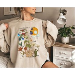 Gen Impact Flower Shirt, Genshin Merch, Mondstadt Flowers Shirt, Genshin Sweatshirt, Video Game Shirt, Anime Streetwear