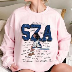 Retro SZA Sweatshirt, Sza Shirt Good Days, SZA Merch, Sza Sos Tour Shirt 2023, Sza Sos Album Shirt, Gift for Sza Fans, M