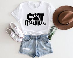 Cat Mama Shirt, Cat Mom Shirt, Cat Mama T-Shirt, Cat Shirt, Cat Lover, Mothers Day Gift For Mom, Cat Lover Gift, Cat Shi