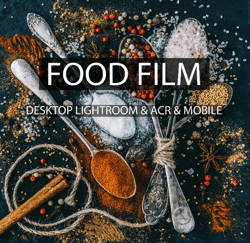 12 food film presets, Lightroom Mobile, Presets Desktop, Selfie Presets, Photography Presets, Instagram Presets