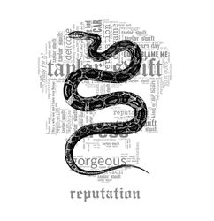 Reputation Snake Taylor Swift SVG PNG Digital Download