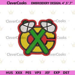 Chicago Blackhawks Embroidery Download File, Chicago Blackhawks Machine Embroidery