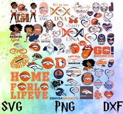 Denver Broncos Football Team Svg, Denver Broncos Svg, NFL Teams svg, NFL Svg, Png, Dxf, Eps, Instant Download