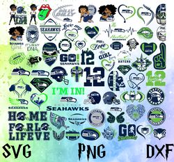 Seattle Seahawks Football Team Svg, Seattle Seahawks Svg, NFL Teams svg, NFL Svg, Png, Dxf Instant Download