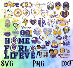 Minnesota Vikings Football Team Svg, Minnesota Vikings Svg, NFL Teams svg, NFL Svg, Png, Dxf Instant Download
