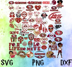 San Francisco 49ers Football Team Svg, San Francisco 49ers Svg, NFL Teams svg, NFL Svg, Png, Dxf Instant Download