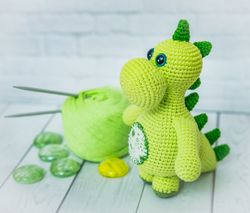 crochet dinosaur toy, cute dinosaur, dinosaur stuffed animal, crochet animal dino, amigurumi dinosaur, stuffed dinosaur