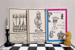 Vintage Chess Book-textbook in German.Antique Russian Chess Book