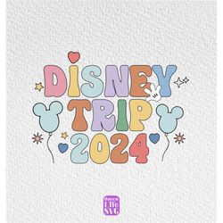 Magical Family Trip 2024 Svg, Magical Castle Trip 2024