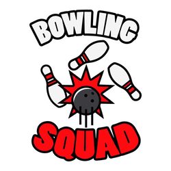 Bowling Squad Svg Bowling Svg Digital File Download