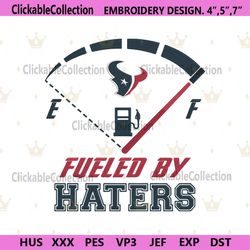 Digital Houston Texans Fueled By Haters Embroidery Design Download