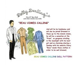 PDF Copy Vintage Pattern Clothes for Ken Doll
