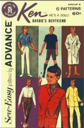 PDF Copy Advance Pattern Clothes for Ken Doll