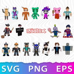 Roblox Characters Bundle SVG