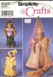 Doll 18 inch Clothes Pattern Simplicity 8323 PDF