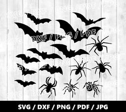 Happy Halloween Svg File | Happy Halloween Sign | Pumpkin Svg | Bat Svg | Halloween Shirt | Halloween Cricut File