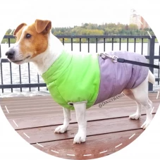 Two tone dog jacket Waterproof dog coat Warm dog clothes for winter Available to Any Breed Small Medium & Large dog