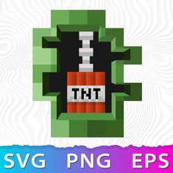 Creeper TNT SVG