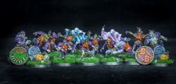Necromantic Horror Blood Bowl Team – The Wolfenburg Crypt-Stealers - Painting comission