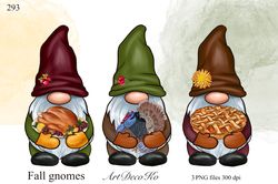 Fall Gnomes, Thanksgiving Gnomes