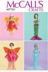 Barbie Clothes Patterns Mc Calls 7761 PDF