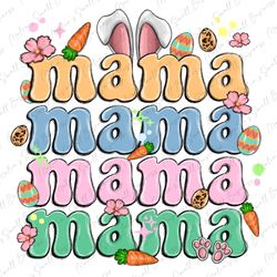 Easter Mama png sublimation design download, Easter Day png