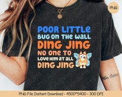 Poor Little Bug On The Wall PNG Digital Design Download Subl, 193