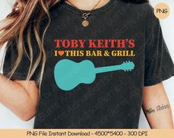 Toby Keiths I Love This Bar & Grill PNG Digital Design Downl, 245
