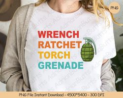 Wrench Ratchet Torch Grenade PNG Digital Design Download Sub, 284