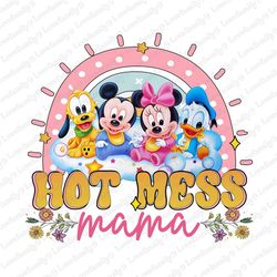 Hot Mess Mama Png, Mothers Day Png, 20