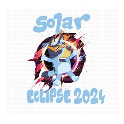 Bluey Solar Eclipse Logo Digital File for T Shirt Printing a, 35