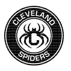 Cleveland Spiders Baseball Logo Digital File SVG PNG for T S, 51