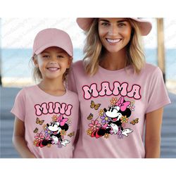Mama Mini Mouse Png, Mama Mini Mothers Day Matching Png, Mot, 38