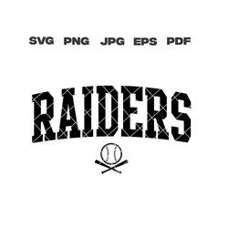 Raiders svg, Baseball svg, Raiders svg, png, jpg, eps, pdf f