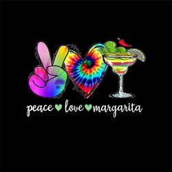 Happy Cinco De Mayo Peace Love Margarita Tie Dye Mexican Digital PNG