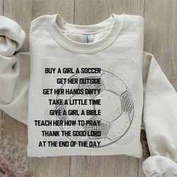 Buy a girl a soccer png soccer digital download teach her ho