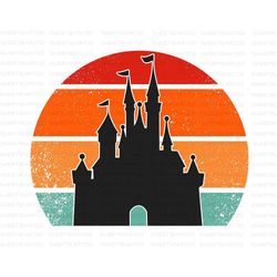 Magic Kingdom Castle PNG, Family Vacation Png, Family Trip P