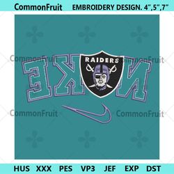 Las Vegas Raiders Reverse Nike Embroidery Design Download File