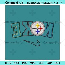 Pittsburgh Steelers Reverse Nike Embroidery Design Download File
