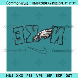 Philadelphia Eagles Reverse Nike Embroidery Design Download File