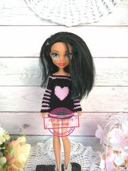 Monster high clothes - monster high knitting pattern - MH clothes pattern