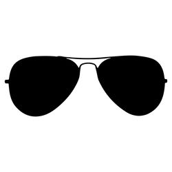 Aviator Glasses Instant Download SVG, PNG, EPS, dxf, jpg digital download