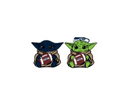 Seattle Seahawks Baby Yoda NFL Svg, Sport Svg, Football