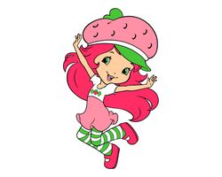 Strawberry Shortcake Berry Bitty Adventures Svg Dxf Eps Pdf Png, Cricut, Cutting file, Vector, Clipart