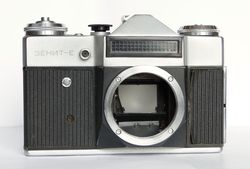 Zenit E body USSR SLR 35mm film camera BelOMO M42 mount