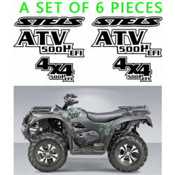 STELS ATV 500H EFI decal stickers kit